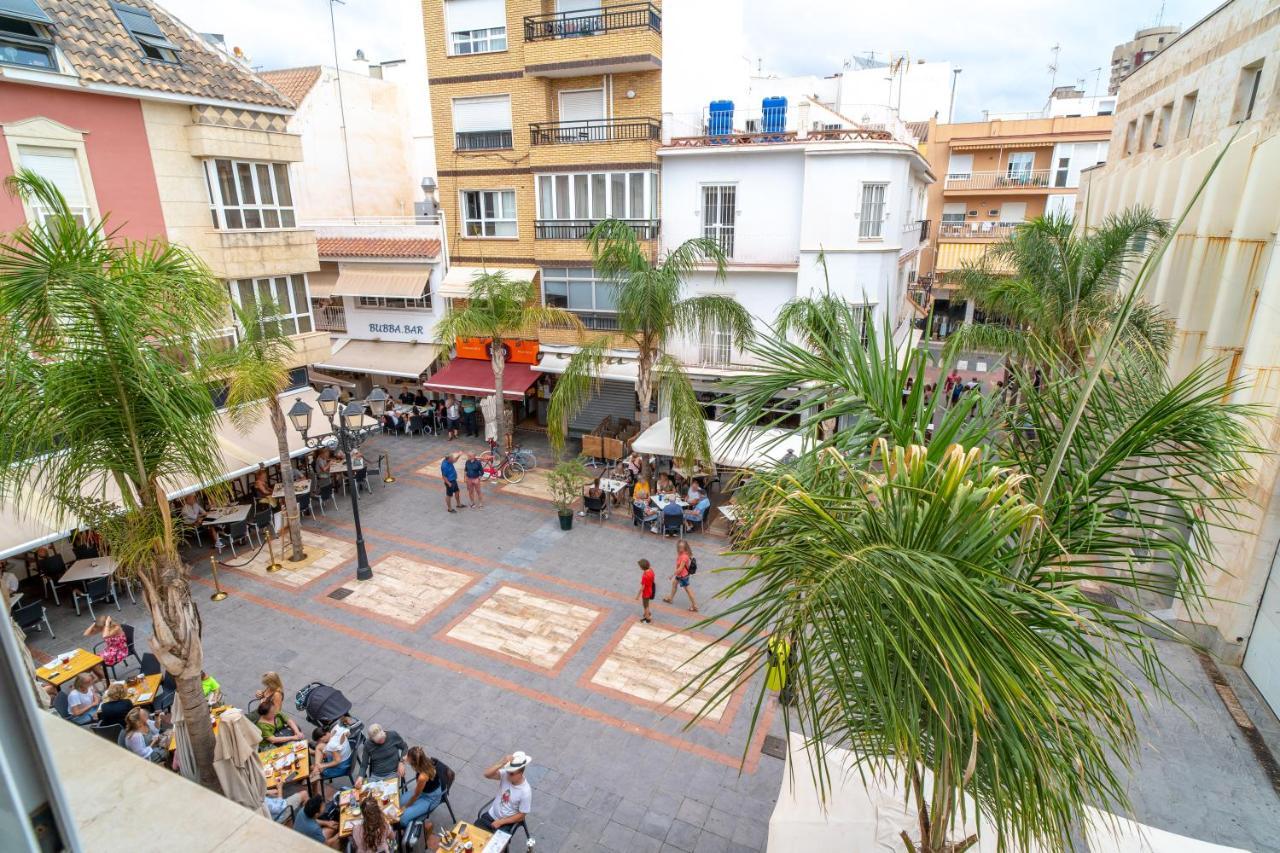 Acogedor Apartamento Centro Ciudad, 1M Playa, Terraza Lägenhet Fuengirola Exteriör bild